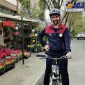 دوچرخه‌سواری آقای وزیر در روزهای کرونایی+عکس