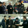 پذیرایی و دلجویی از ایرانیان با شیرینی درگمرک ترکیه + عکس