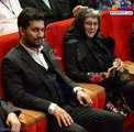 حامد بهداد و مادرش در یک مراسم/عکس