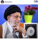 تصویر جالب اینستاگرام رهبر انقلاب در شب تولد امام حسن «ع»