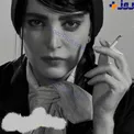 سیگار در دستان خانم بازیگر + عکس
