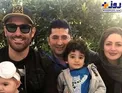 عکس/ گلزار مهمان خانواده شیلا خداداد شد
