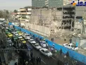 بازگشایی خیابان جمهوری پس از 10 روز در محدوده پلاسکو + عکس