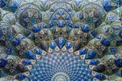 عکس/ کاشی‌کاری ورودی صحن آزادی حرم رضوی