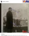 عکس/ خانه تکانی خانم بازیگر را به یاد پدر انداخت