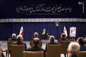 عکس/ حدیث نصب شده در دیدار امروز رهبر انقلاب با هیئت دولت