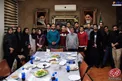 عکس یادگاری پایان ترم محمود احمدی نژاد با دانشجویان‌