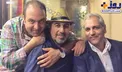 علی اوجی در کنار مهران مدیری و رضا عطاران