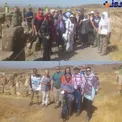 عكس/ بازديد گردشگران انگليسی از اردبيل