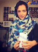 ترانه علیدوستی با شال مورد علاقه اش یهویی!+عکس