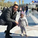 عکسی از بازیکن پرسپولیس در کربلا