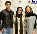 بازیگر زن مشهور در کنار نوه های فردین + عکس