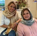 مهرانه مهین ترابی در مطب خانم دکتر معروف+عکس