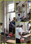 اقدام پسندیده یک نانوا در قم برای پیشگیری از شیوع کرونا + عکس