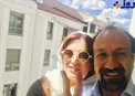 سفی جالب کاگردان مشهور و همسرش در خارج از کشور