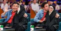 عمو پورنگ مادرش را در برنامه رامبد جوان بوسيد+عكس
