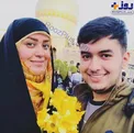 تصویری از بازیگر زن پرحاشیه در کنار پسرش