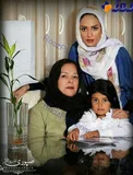 پریناز ایزدیار در کنار مادر و خواهر زاده اش+عکس