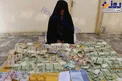 عکس/دستگیری پیرزن متکدی به همراه 12 میلیون تومان پول نقد و طلا!