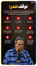 اینفوگرافیک/ برخی از جرایم گروه تروریستی تندر به سرکردگی جمشید شارمهد
