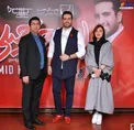 شیلا خداداد و همسرش در کنسرت امید حاجیلی/عکس