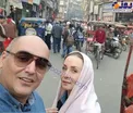 تیپ جالب و متفاوت زن و شوهر بازیگر در هندوستان+عکس