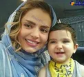 سلفی جالب و بامزه خانم بازیگر و پسرش