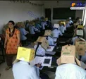 عکسی عجیب از رعایت پروتکل های بهداشتی در کنکور سراسری