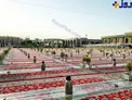 آماده‌سازی بزرگ‌ترین سفره افطار جهان در مشهدالرضا