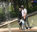 عکسی خصوصی از تفریح بازیگر مشهور و خانواده اش