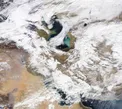 آسمان پربارش ایران از فضا/عکس