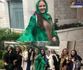 تفریح بهاره رهنما با تیپی متفاوت کنار دوستانش+عکس