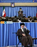 عکس/ احترام نظامی رهبر انقلاب در دیدار امروز با ارتشی‌ها