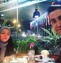 جشن تولد رمانتیک آزاده نامداری در کنار همسرش+عکس
