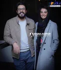 پسر مرحوم خسرو شکیبایی و همسرش در یک مراسم+عکس