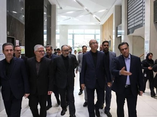 استاندار کرمانشاه به همراه دکتر پرتوافکنان عضو هیأت مدیره بانک سپه با حضور در بیمارستان حکیم از بخشهای مختلف این مرکز درمانی بازدید کردند استاندار کرمانشاه به همراه دکتر پرتوافکنان عضو هیأت مدیره بانک سپه با حضور در بیمارستان حکیم از بخشهای مختلف این مرکز درمانی بازدید کردند