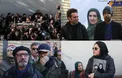 تصاویری از مراسم تشییع پیکر زنده‌یاد دنیا فنی‌زاده 
‏