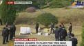 سران دو کره در حال کاشت درخت نزدیک مرز دو کشور+عکس
