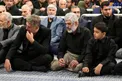 پسر شهید احمدی‌روشن در عزاداری بیت رهبری+عکس