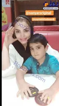 رستورانگردی خانم بازیگر و پسرش در روزهای کرونایی/عکس