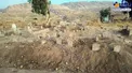 محل دفن 12 نفر از اعضای یک خانواده در ازگله/عکس