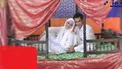 ژست عجیب و غریب زن و شوهر بازیگر روی یک تخت سنتی+عکس