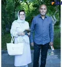 عکسی دیده نشده از بازیگر مشهور سینما و همسرش