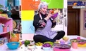 تیپ و ظاهر متفاوت بهاره رهنما هنگام آشپزی+عکس