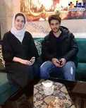 تیپ متفاوت آقای بازیگر و همسر هنرپیشه خارجی اش+عکس