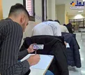 عکس/ تماشای فوتبال سر جلسه امتحان!