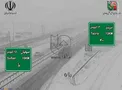 عکس/ کولاک برف در جاده تبریز