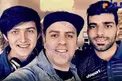 سلفی دو گل زن مشهور بازی دیشب با بازیگر معروف