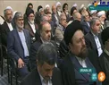 سید حسن خمینی در مراسم تنفیذ ریاست جمهوری+عکس