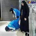 عکس/ دختران ورزشکار المپیکی در حال نماز خواندن!
